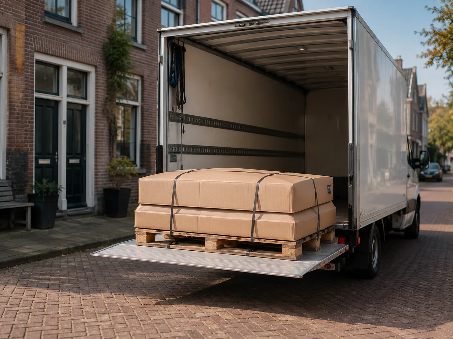 Opstanden en koepels op een plat dak