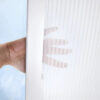 Manuele screen zonwering · lichtkoepel