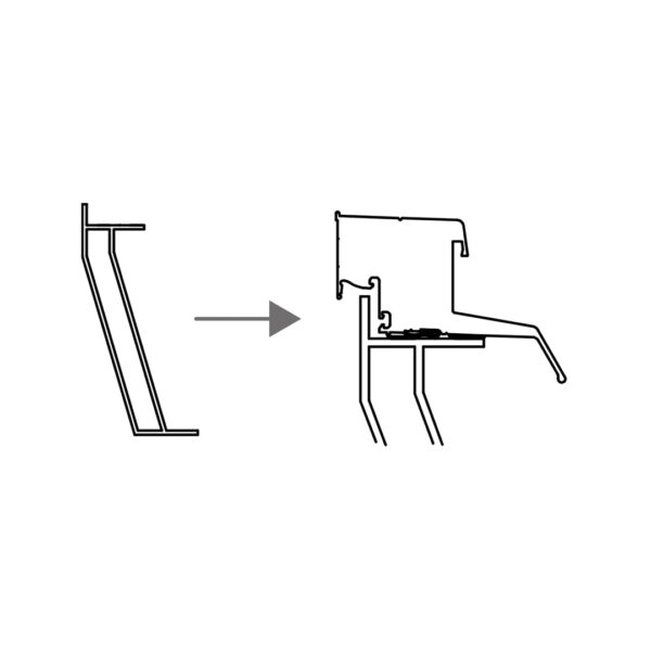 Pvc-renovatiekader