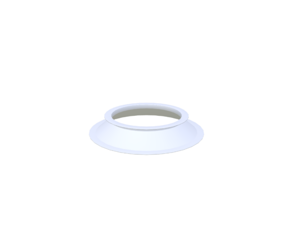 Ronde polyester opstand Duits model PO15/20