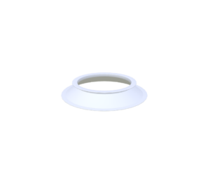 schuine polyester opstand 15/25 rond 0400 mm – 3D-weergave schuine polyester opstand 15/25 rond 0400 mm – 3D-weergave