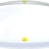 Acrylaat lichtkoepel · driewandig (3W)
