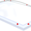 Polycarbonaat lichtkoepel · driewandig (3W)