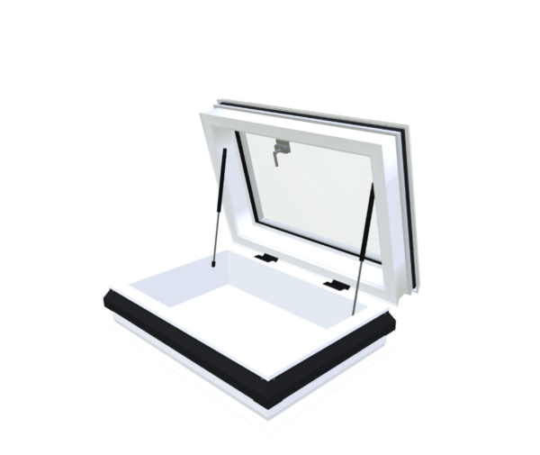 Daktoegang iDome manueel · opstand pvc 20/00 EP