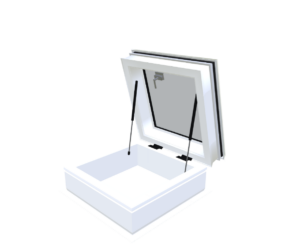 Daktoegangskoepel manueel Pergotop IP32 · opstand pvc 20/00 EP