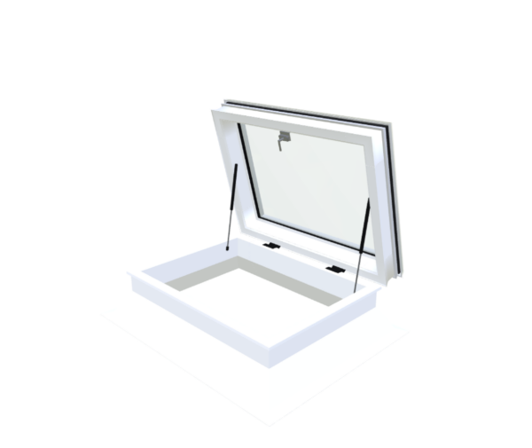 Daktoegang iDome manueel · opstand pvc 30/20