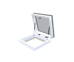Daktoegangskoepel manueel Pergotop IP32 · opstand pvc 30/20