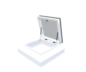 Daktoegangskoepel manueel Pergotop IP89 · opstand pvc 35/30