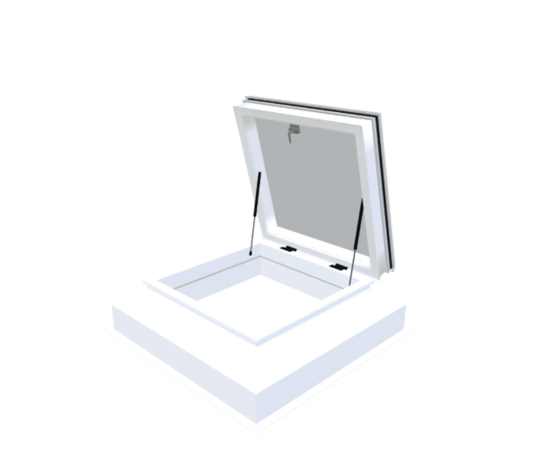 Daktoegangskoepel manueel Pergotop IP89 · opstand pvc 35/30