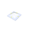 Piramide Acrylaat lichtkoepel · driewandig (3W)