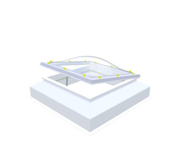 Daktoegang iDome manueel · opstand pvc 35/30