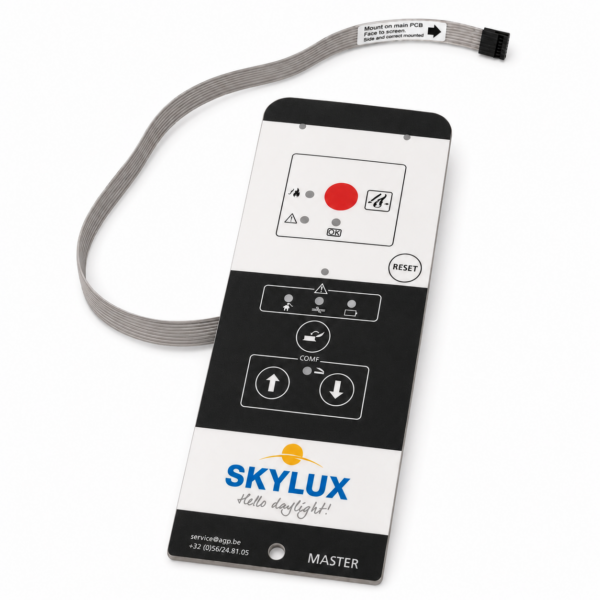 Bedieningspaneel voorzijde Skycom CE